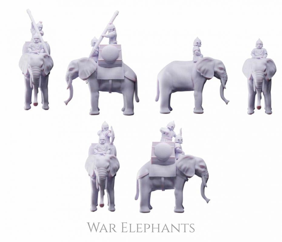War Elephants available in Kickstarter